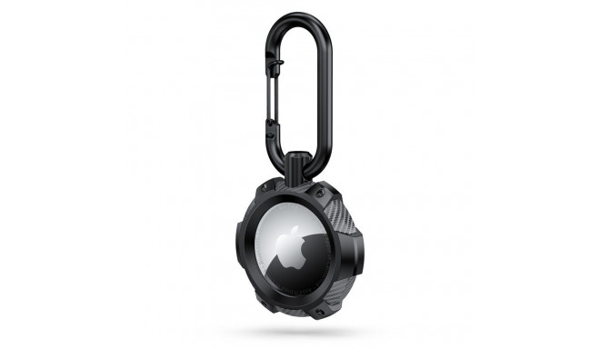 TECH-PROTECT TPUCARBON APPLE AIRTAG 1 / 2 BLACK