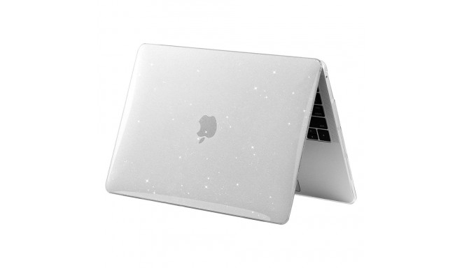 TECH-PROTECT SMARTSHELL MACBOOK AIR 13 M2 / M3 / M4 / 2023-2025 GLITTER CLEAR