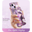 Supcase kaitseümbris Cosmo iPhone 14 Plus, marble purple