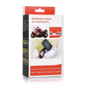 Bike / scooter holder for mobile phone waterproof with zip 6,4" - 8"