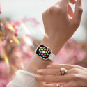 DUX DUCIS Hamo - Elektroplated Protective Case for Apple Watch Series 7/8 45mm silver