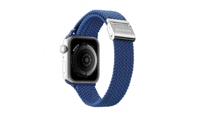 DUX DUCIS strap MIXTURE II stretchable braided for Apple Watch 42 / 44 / 45 mm blue