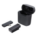 Wireless lavalier microphone for Type C with charging case S11 Wireless lavalier microphone for Type C with charging case S11