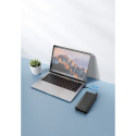 Power Bank VEGER T100 - 20 000mAh LCD Quick Charge PD 65W black (for laptop also) (W2032C-100)