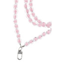 COLORFUL pendant for the phone / cord length 120cm (60cm in the loop) / on neck - lite pink COLORFUL pendant for the phone / cord length 120cm (60cm in the loop) / on neck - lite pink