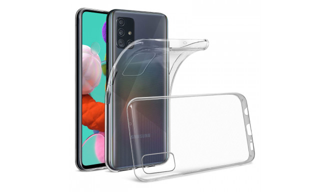 Case for Samsung A51 Clear Case 2 mm Box transparent