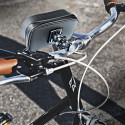 Bike holder waterproof with zip and hood 5,5" - 6,3"