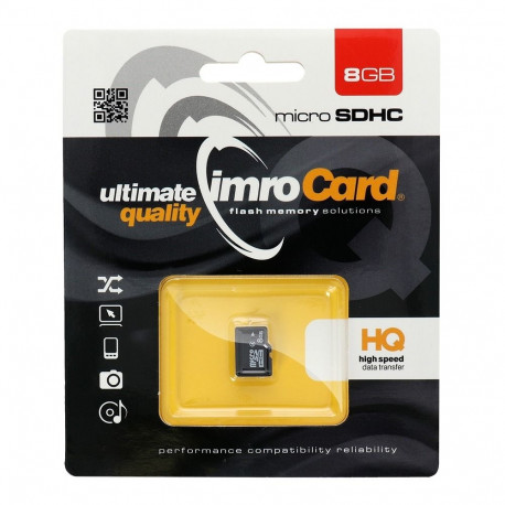 IMRO memory card microSD 8GB