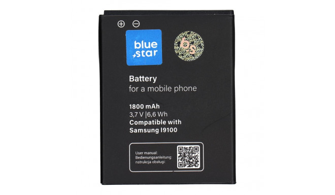 BLUE STAR PREMIUM battery for SAMSUNG S2 I9100 1800 mAh