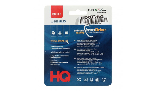 IMRO pendrive EDGE 8GB USB2.0