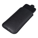 Kaitseümbris Slim Kora 2 Samsung Galaxy S10/Note 10/J3 2017/Sony Xperia Z3/Z4/Z5 Huawei P30/P9/P9 Lite, must