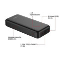 Power Bank VEGER A20 - 20 000mAh black (W2015)