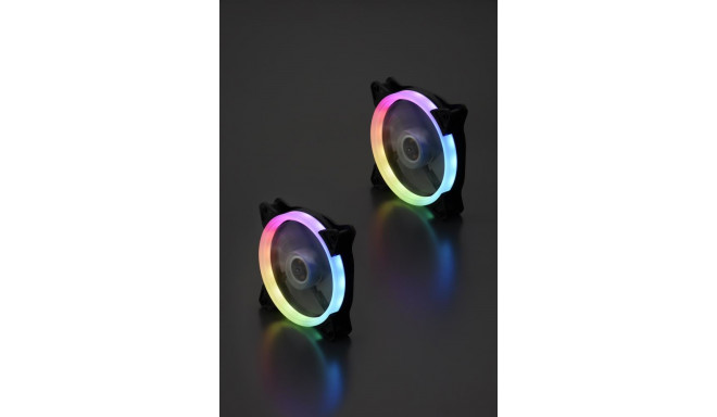 CASE FAN 120MM BULK/SINGLE LINE RGB FAN GTT