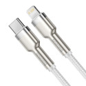 BASEUS cablel Type C for Apple Lightning 8-pin PD20W Power Delivery Cafule Metal Cable CATLJK-B02 2 