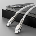 BASEUS cablel Type C for Apple Lightning 8-pin PD20W Power Delivery Cafule Metal Cable CATLJK-B02 2 