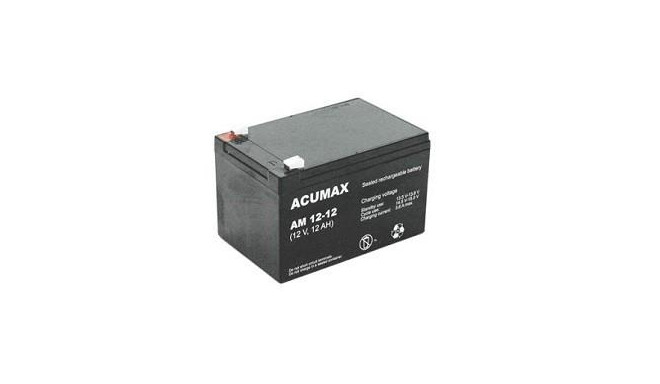 BATTERY 12V 12AH VRLA/AM12-12 ACUMAX EMU