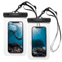Spigen veekindel kott A601 Universal WaterProof, läbipaistev 2tk
