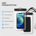 Spigen veekindel kott A601 Universal WaterProof, läbipaistev 2tk
