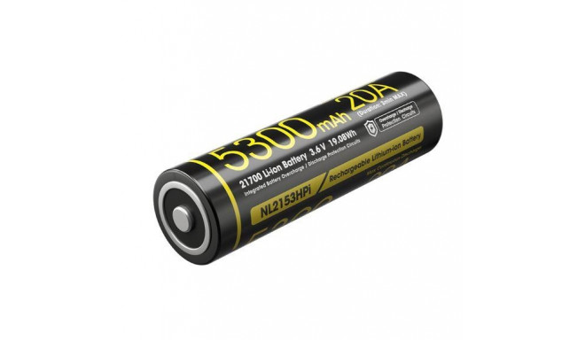 BATTERY RECH. LI-ION 3.6V/NL2153HPI(5300MAH) NITECORE