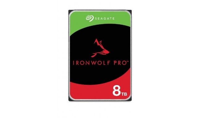 HDD|SEAGATE|IronWolf Pro|8TB|SATA|256 MB|7200 rpm|3,5"|ST8000NT001