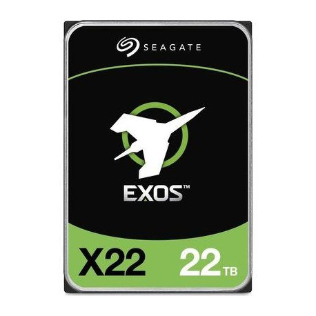 HDD|SEAGATE|Exos X22|22TB|SATA|512 MB|7200 rpm|Discs/Heads 10/20|ST22000NM001E