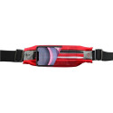 Sport belt with case and light ART APS-01R red