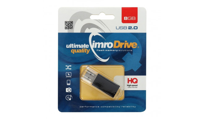 IMRO pendrive BLACK 8GB USB2.0