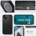 Spigen kaitseümbris MAG Armor iPhone 14 Plus, matt must