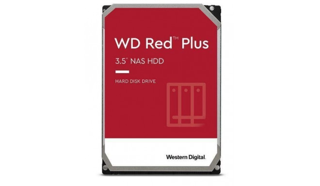 Western Digital HDD||Red Plus|4TB|SATA|256 MB|5400 rpm|3,5"|WD40EFPX