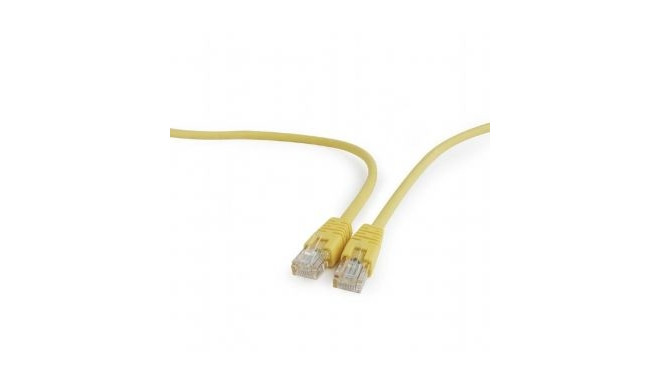Gembird PATCH CABLE CAT5E UTP 1.5M/YELLOW PP12-1.5M/Y
