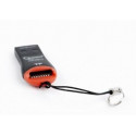 Gembird MEMORY READER USB2 MICROSD/FD2-MSD-3