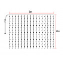 LED Рождественская занавеска для улицы - под 