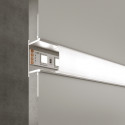 Built-in / flush-mounted anodized aluminum pr