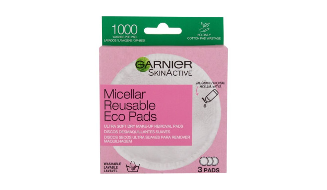 Garnier Skin Naturals Micellar Reusable Eco Pads (3ml)