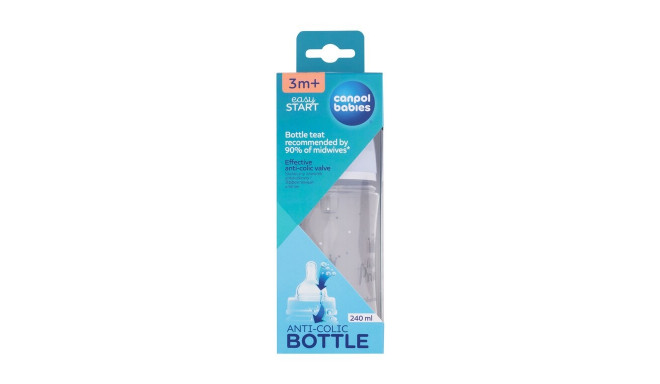 Canpol babies Royal Baby Easy Start Anti-Colic Bottle Little Prince 3m+ (240ml)