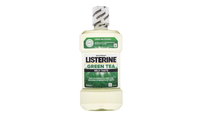 Listerine Green Tea Mild Taste Mouthwash (500ml)