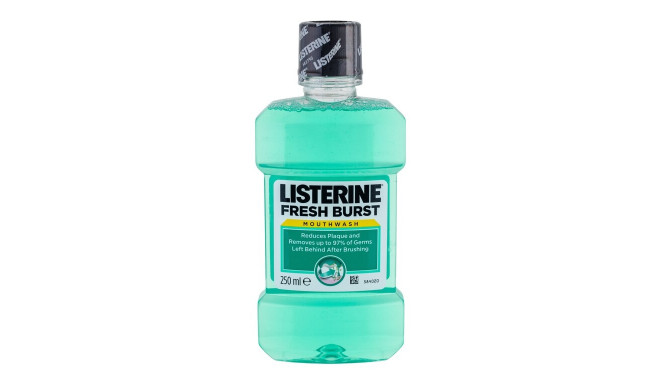 Listerine Fresh Burst Mouthwash (250ml)