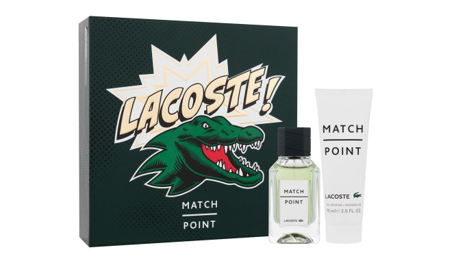 Lacoste Match Point Eau de Toilette (50ml) (Edt 50 ml + Shower Gel 75 ml)