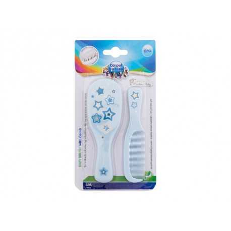 Canpol babies Newborn Baby Baby Brush With Comb (1ml)