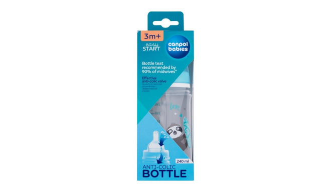 Canpol babies Exotic Animals Easy Start Anti-Colic Bottle (240ml)