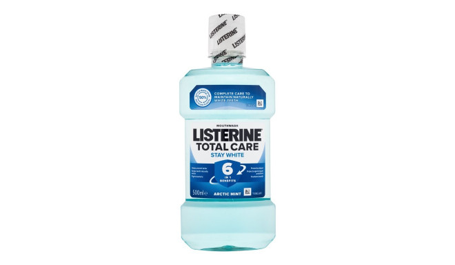 Listerine Total Care Stay White Mouthwash (500ml)