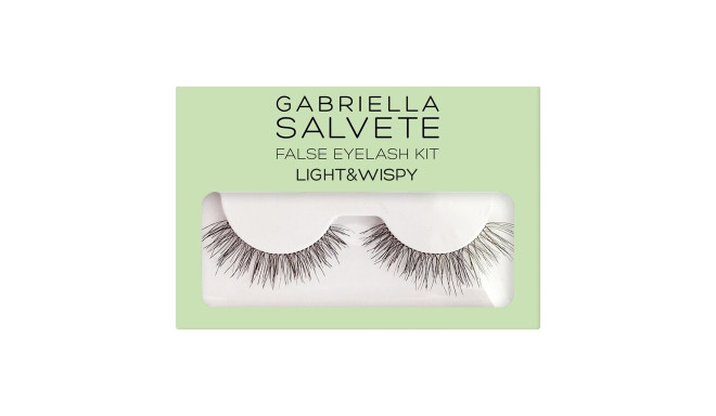 Gabriella Salvete False Eyelash Kit Light & Wispy (1ml)