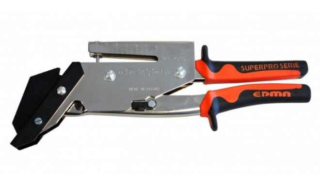 Slate cutter EDMA MAT 2 wiht hole punch and 55mm blade, max 7mm