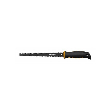 EDMA crocoplac II hand saw – double-edged 250 mm blade, triple-beveled, for drywall and wood panels
