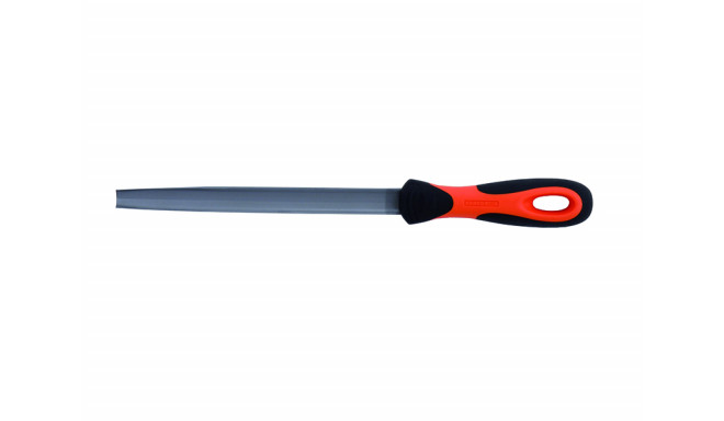 Half-round file 8" 200mm second cut with handle