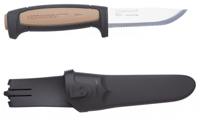 Morakniv Pro Rope SRT Pussnuga – Beež Käepide, Sakiline 2.0 mm Roostevaba Teras Tera, Tupp