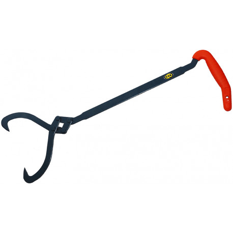 Bahco haarats lifting tongs – fully hardened steel, jaw opening 2-19 cm, 610 mm handle, thermoplasti