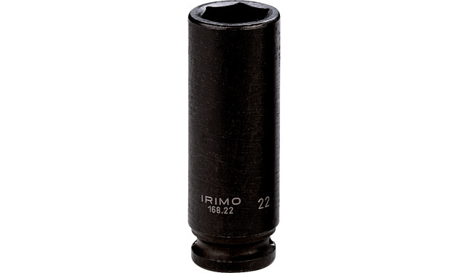 Irimo sešstūra, triecienizturīga, dziļā muciņa 10mm, 1/2", blisterī