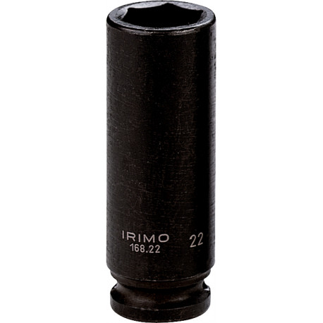 Hexagon deep impact socket 22mm 1/2" Irimo blister