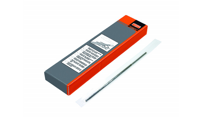 Bahco round chainsaw file – 4.0 mm diameter, 3/8" pitch, reusable protective skin pack (12pcs)